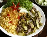 Cơm rang dưa bò 牛肉チャーハン(38QUAN MINATO)