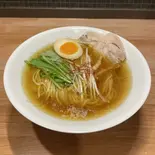 トリュフとポルチーニ薫る鶏清湯ラーメン(醤油)（らーめん「三つ鉢」）