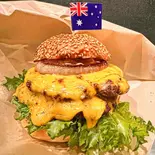 Byron Bay ダブルチーズバーガー（跳ね馬）
