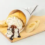 チョコバナナクレープ（Bistro tama）
