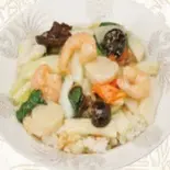 海鮮のあんかけご飯 海鲜烩饭（台湾料理 金彩）