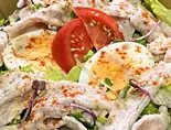 【期間限定】冷やし豚しゃぶサラダ麵（〜おつまみとご飯〜 なごみ亭）