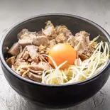 白髪ねぎチャーシュー卵かけご飯（横浜家系ラーメン光大家 三宮店）