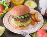 プレミアムアボカドバーガーSET Premium Avocado Burger Set（BURGERLION UTSUBO A GOGO）