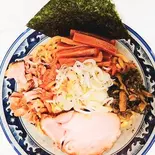 坦々まぜそば普通盛(割スープ付)（ラーメン・つけ麺・油そば『兎に角 松戸店』）