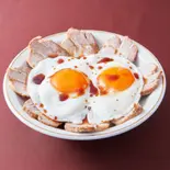 焼豚玉子飯【肉ダブル】 300（ガチでうまい「ガチ丼屋」 大橋店）