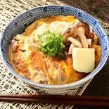 きのこバターカツ丼（カツ丼屋 八方 平井店）