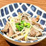 おつまみネギ塩砂肝(濃厚鶏白湯 とりまる 大宮西口本店)