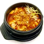 納豆キムチチゲ（隠れ家コリアンダイニングSASSYU）