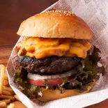 ベーコンマッシュルームメルト(単品)（バーガーステーションCampus）