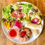 ヘルシーおから春巻きプレート（カフェ キュア・ナチュラ）
