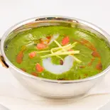 ほうれん草えびカレー/Sag Prawn Curry(インドネパールダイニングマニヤ)