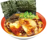 黒とんこつラーメン(博多ラーメン いち福)