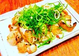 焼鳥のねぎぽん酢ぶっかけ(餃子工房 ちびすけ 阿倍野橋店)