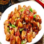 鶏肉の甘酢辛口味炒め【宫保鸡丁】(川味苑 (センミエン))