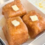 角香港式のフレンチトースト（ASUKA CAFE•BAR）