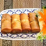 5. 揚げ春巻き spring roll（タイ国料理ベンジャロン）