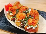 キムチたこ焼き【キムチ・マヨ】（【関西風＆広島風お好み焼き・鉄板焼き】 桜家）