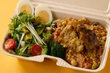 タンドリーチキンキーマカレーBOX -Tandoori Chicken Keema Curry-（まめたまの頑張らないダイエット食堂 幡ヶ谷店）
