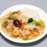 海鮮かけご飯 Seafood on Rice（中国料理 品珍酒家 大和店）