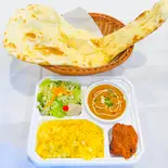 ナンもライスも頂きマス・大満足コスパセット/Naan ＆ Saffron Rice Set（シバサクティー 西船橋店）
