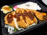 でっかいチキンカツ弁当（デリバリーレスト広島三篠店）