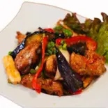 Stir-fried eggplant chicken Nasuchicken Itame（Sumitra Asian Dining）