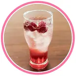 ローズヒップソーダ（ののはな PIZZA ＆ FRUIT DRINK）