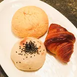 【3個セット】売れ筋TOP3パントリオ『テッパン！』(クロワッサン、あんぱん、メロンパン)Top 3 sellers dupain_M（【食べログ百名店】極上食パン x 高加水・低温長時間発酵パン L’Atelier du pain(ラトリエデュパン) 六本木）