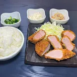 国産豚ヒレかつ3個 ヒレかつ定食(とんかつは飲み物。御茶ノ水店)