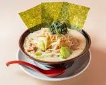 野菜マシラーメン+唐揚げ2個ライス（麺家武骨）