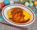 オムライス(オリジナルソース)（オムライス・オムカレー・カレーの『Minizzuderi』鶴橋店）