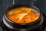 ユッケジャンスープ(日本焼肉党 浅草橋西口店)