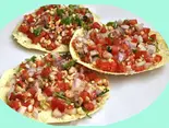 マサラパパド/Masala Papad（インド・ネパールレストラン クシ）