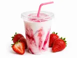 ストロベリーラッシー|Strawberry Lassi(カレーパレスガネーシャ)