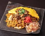 ふわとろ玉子牛すじ焼きそば(大)麺の量280g（神戸焼き麵 たけちゃん【牛すじ焼きそば】 札幌店）