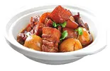 豚バラと玉子の醤油煮込み(红烧肉卤蛋)（四季香上野店）