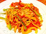 昔ながらのナポリタン(餃子工房ちびすけ 梅田総本店)