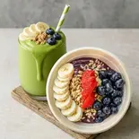 アサイーボウル+抹茶デトックス（ALOHA BITES）