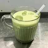 アイス抹茶ラテ（Antenna Books ＆ Cafe ココシバ）