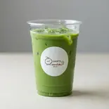 アイス抹茶ラテ（日本茶かふぇ ぽんちゃ）