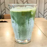 アイス抹茶ラテ(cafe ふぅ)