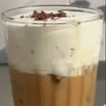 ソルトコーヒー(ICE) cà phê muối（ベトナム料理 アオザイレストラン）