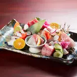 刺身盛り合わせ Assorted Sashimi（サンサンマル 琉炭）