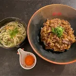 和牛丼+和牛麺+生たまご（黒毛和牛丼ぶり専門店 和牛丼 弥勒みろく）