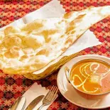 (当店売り上No.1)ナンカレーセットA Nan Curry Set A（ネパール・インド料理 スンガバ）