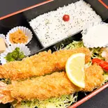 ジャンボ海老フライ弁当(みそ汁付)(歌舞伎町の台所 かど平 × ホルモン焼 幸永)