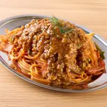 ミートかけナポリタン Meat Topped Napolitan（スパゲティの店『神田ナポリタン』 下高井戸店）