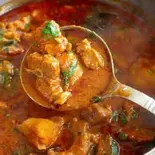 マトンカレー mutton curry(インドネパールレストランアムル)