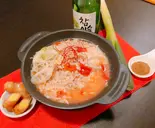 トマト参鶏湯（ゴロゴロお肉の牛タコライスと参鶏湯(サムゲタン) 志村坂上店(カラオケCLUB DAM 志村坂上店)）
